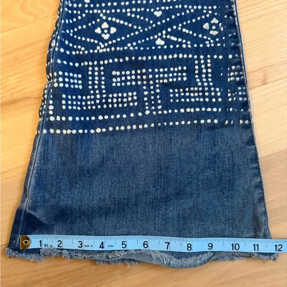 Free People Malaya Bali Flare Jeans Boho Festival Flare size 24 - Picture 8 of 13